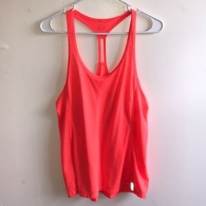 UA Coral Razorback Loose Tank-top